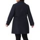 thumbnail image 3 of Abrigos de mujer de tallas grandes Agnes Orinda, chaqueta de trench de un solo botón, abrigos largos de invierno 3X azul oscuro, 3 of 6