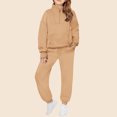 thumbnail image 1 of Cowsor Little Girls Outfits 2 Piece Toddler Long Sleeve Sweatshirt Leggings Pants Clothing Set, 1 of 5