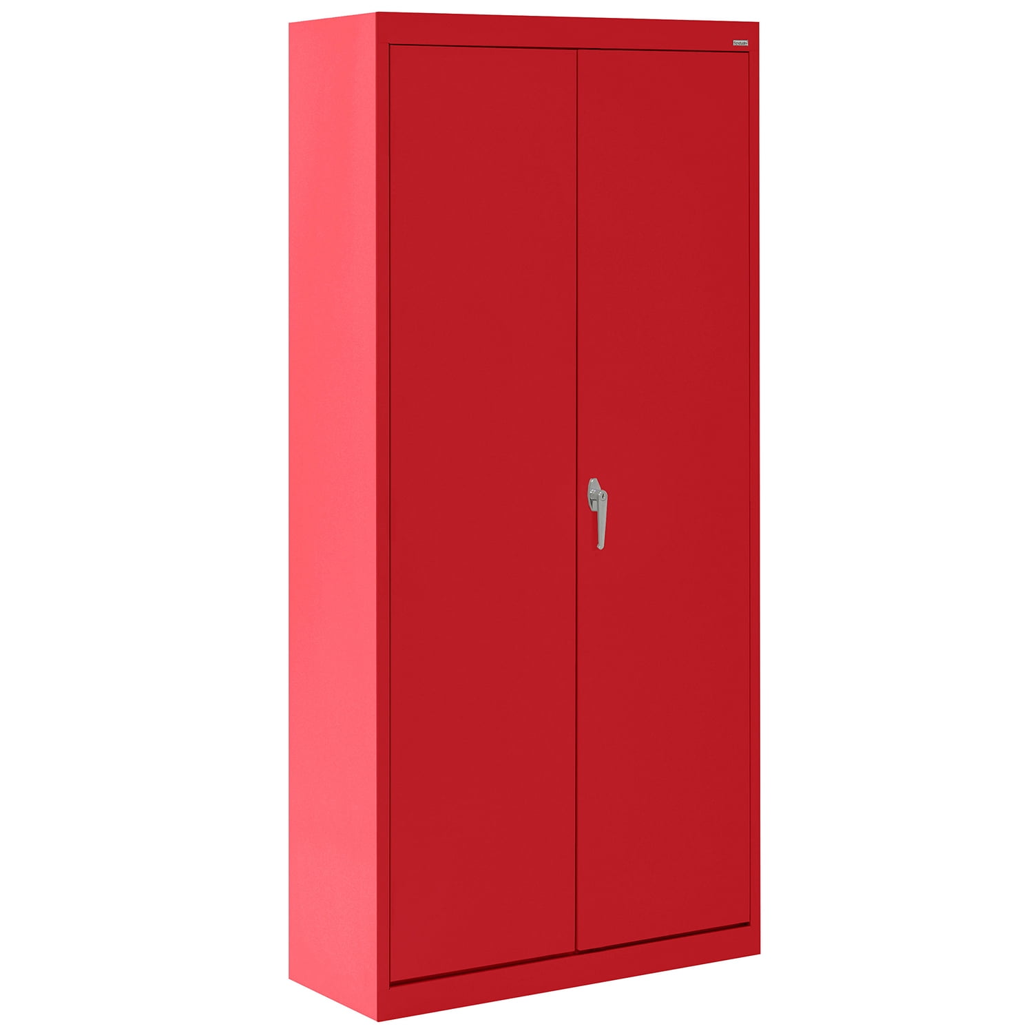 Sandusky Nystead 20-Gauge Welded Steel Garage Storage Cabinet, Red