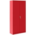 thumbnail image 4 of Sandusky Nystead 20-Gauge Welded Steel Garage Storage Cabinet, Red, 4 of 6