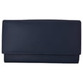 thumbnail image 2 of Women RFID Blocking Real Leather Wallet - Clutch Checkbook Wallet for Women, 2 of 49