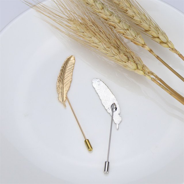 Broche clásico de plumas de pavo real, hebilla para bufanda, alfileres y broches de solapa, joyería, puente, traje, accesorios de boda para hombre