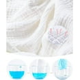 thumbnail image 5 of Muslin Baby Burp Cloths Sets for Unisex- 6PCS Large 100% Cotton Burping Clothes for Newborn，Baby Girls and Boys, 5 of 6