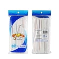 thumbnail image 1 of 50pcs Flexible Straws Plastic Disposable Straw BPA Free Drinking Straws, 1 of 4