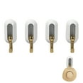 thumbnail image 1 of Adhesive Hooks Wall Hooks Key Hooks for Wall Decorative Key Holder Rack Self Adhesive Wall Hooks, 1 of 6