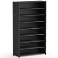 thumbnail image 2 of BGTREND 9 Tier Shoe Rack with Cover 28 Pairs Shoe Shelves Organizer for Closet, Entryway, Hallway, Bedroom, Black, 2 of 7