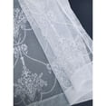 thumbnail image 4 of Manor Luxe Lillie Embroidered Sheer Single Curtain Panel, 4 of 5