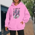 thumbnail image 2 of Womens Oversized Sweatshirts Graphic Print Long Sleeve Hoodies Cute Loose Pullover Shirts Fall Fashion Casual Clothes, 2 of 4