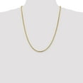 thumbnail image 2 of Real 14kt Yellow Gold 2.3mm Franco Chain; 24 inch; Lobster Clasp; for Adults and Teens; for Women and Men, 2 of 5