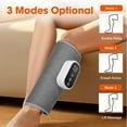 thumbnail image 2 of Heated Calf Massager, Leg Compression Massager for Circulation with 3 Modes 3 Intensities 3 Heat, Air Compression Leg Wrap for Muscle Relaxation, 2 of 11