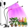 thumbnail image 1 of Grow Light Plant Light Indoor Plants Full Spectrum Clip Plant Growing Lamp Level Dimmable Auto On Off Timing Hrs ( ), 1 of 7