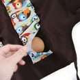 thumbnail image 5 of 1 Apron Clearance! with Pockets for Fresh Rooster Chicken Apron Chicken Apron Eggs Apron Gathering Themed Collecting Eggs Apron Sleeve, 5 of 6