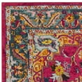thumbnail image 5 of SAFAVIEH Phoenix Brooklyn Border Area Rug, Fuchsia/Blue, 5'1" x 7'6", 5 of 7