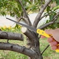 thumbnail image 4 of HUGFEGWE Outdoor Portable Hand Saw, Household Garden Small Hand Saw, 9 Inch Rugged Triple Razor Tooth Steel Mini Hand Saw for Camping, Pruning, Backpacking, Survival, Outdoors, Gardening CJ25311-197, 4 of 9
