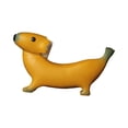 thumbnail image 1 of Escultura de perro moderna de Colorfulland, decoración del hogar, estatua de escritorio, figura de animal M, 1 of 7
