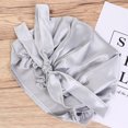 thumbnail image 6 of SENSETH 1PC Night Sleep Bowknot Silk Sleeping Hat Nightcap for Women Lady (Silver Gray), 6 of 8