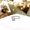 thumbnail image 2 of Auory Elegant Moissanite Simple Solitaire Ring for Women, 2 of 10