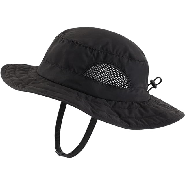 Sombrero de sol de malla de ala ancha para niños UPF 50+ Protección solar Verano Playa Ha