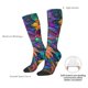 thumbnail image 4 of Fotbe Psychedelic Sunflowers Calcetas Divertidas Estampadas para Hombre y Mujer, Calcetas de Algodón hasta la Rodilla para Caminar, Correr, Enfermería y Embarazo, 4 of 6