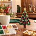 thumbnail image 6 of Fountwell DIY Beaded Christmas Tree Kit 3D Crystal Tree Craft Set for Adults Holiday Gift, 6 of 7