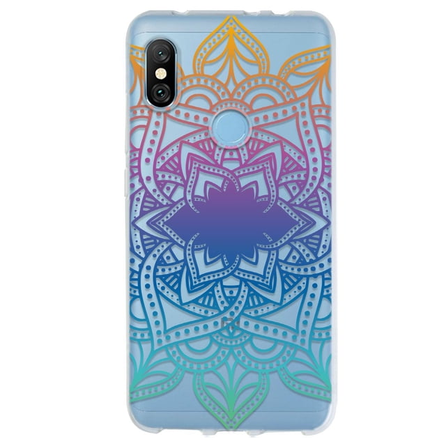 Funda InstaCase para Xiaomi Redmi Note 6 Pro Antigolpes Mandala de Colores
