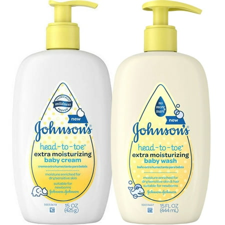 Johnson's Head-to-Toe Extra Moisturizing Bundle