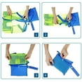 thumbnail image 4 of Toy Bag Beach Mesh Toy Storage Net for Carrying Toys and Towels Toy Sand Away 45 x 30 x 45cm, 4 of 5
