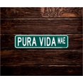 thumbnail image 2 of Beach Bum Way Coastal Theme Street Sign 16" x 4" Funny Tin Sign Shore Home Indoor Outdoor Pool Deck Decor (BeachBumStreet), 2 of 5