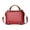 Red, variant on Retro Satchel Crossbody Handbags for Women Crocodile Pattern Top Handle Purses Shoulder Bag