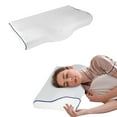 thumbnail image 1 of UlikTree Memory Foam Pillow for Neck and Shoulder Pain Washable Cover Cooling Standard Size Bed for for Side Back and Stomach Sleeper, 1 of 8