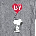 thumbnail image 3 of Peanuts - Snoopy Luv - Men's Short Sleeve Graphic T-Shirt, 3 of 6