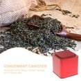 thumbnail image 4 of Miangastore Tea Container Red 1Set For Gift Giving Household Users Long Term Preservation, 4 of 8