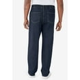 thumbnail image 2 of KingSize Men's Big & Tall Loose Fit Comfort Waist Jeans, 2 of 5