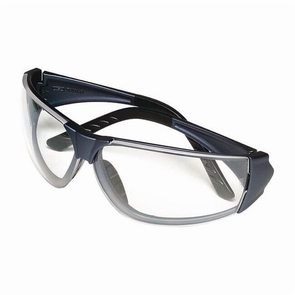 Sightgard, Safety Glasses, Anti-Scratch, Clear Lens, Gray Frame, Full-Frame