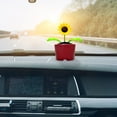 thumbnail image 5 of Cute Sunflower Dancing Flowers Swinging Sunflower Insect Flip Flap Flowers Eco-Friendly Solar Power Bobblehead Dancing Flowers for Car Home Decoration Car Auto Interior Accessories Ornament, 5 of 6