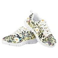 thumbnail image 4 of Pzuqiu Leopard Print Shoes Little Kids Tennis Shoes Girls Size 13 Daisy Sneakers Lightweight Casual Walking Shoes Outdoor Athletic Shoes, 4 of 5