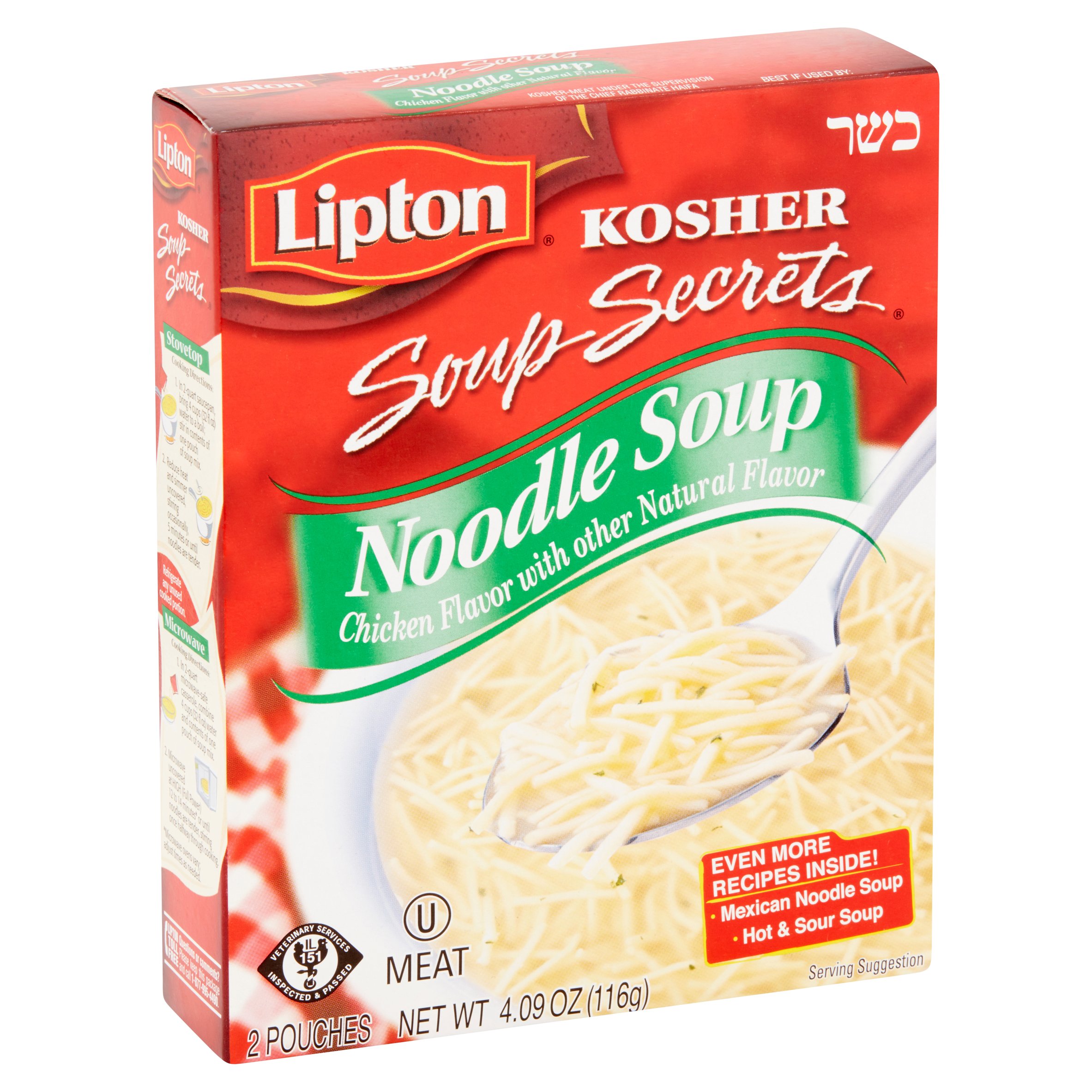 Lipton Soup Secrets Noodle Soup With Chicken, 4.09 oz - image 2 of 5