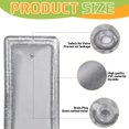 thumbnail image 3 of 2 Pieces Inflatable Serving Bar Glittering Confetti Food Cooler Buffet with Drain Plug, Inflatable Ice Serving Bar for Food and Drinks for Pool and Outdoor Events(Black), 3 of 5