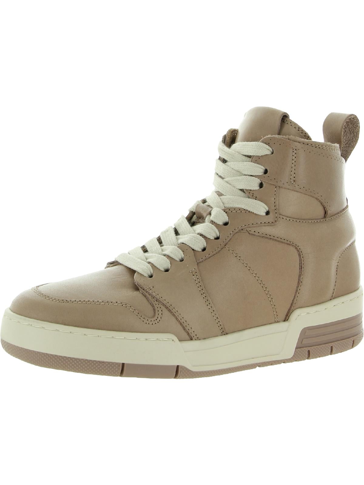 Steve Madden Womens Bizzy Leather High Top Athletic and Training Shoes ...