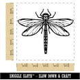 thumbnail image 2 of Detailed Dragonfly Insect Darter Darner Square Rubber Stamp Stamping Scrapbooking Crafting - Large 2.75in, 2 of 7