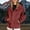 Brick Red, variant on Hooded Raincoat for Women Waterproof Windbreaker Lightweight Colorblock Hiking Jacket Outdoor Athletic Activewear Zip Up Gorpcore Utility Streetwear Pink XXL