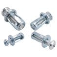 thumbnail image 2 of 20pcs M 4 M5 M6 M8 Jack Nuts, Carbon Steel Expansion Screw Nut Fasteners for Fixing Plate Frame, 2 of 5