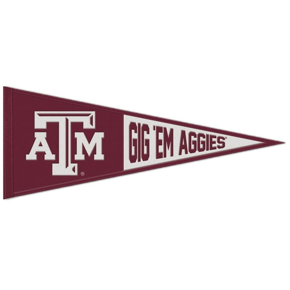 WinCraft Texas A&M Aggies 13" x 32" Slogan Pennant