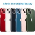 thumbnail image 3 of Compatible with iPhone 13 Mini Case Clear Soft Transparent Shockproof Protective Slim Thin Bumper Phone Cover for iPhone 13 Mini - 5.4 inch, 3 of 15