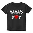 thumbnail image 3 of Boys Valentines Day Outfit Lover Heart Letter Print Short Sleeve Tee Tops Boys Holiday Shirt for Toddler 4-5 Years, 3 of 5