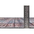 thumbnail image 2 of Rugs.com Maahru Collection Washable Rug – 4' x 6' Oval Blue Low-Pile Rug Perfect For Living Rooms, Large Dining Rooms, Open Floorplans, 2 of 7
