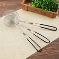 thumbnail image 4 of Coofit Stainless Steel Spider Strainer Kitchen Wire Skimmer Spoon with Silicone Handle, 4 of 10