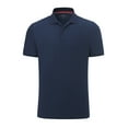 thumbnail image 3 of FASHIONSPARK  Men's Short Sleeve Jersey Polo Shirt (S-2XL), 3 of 8