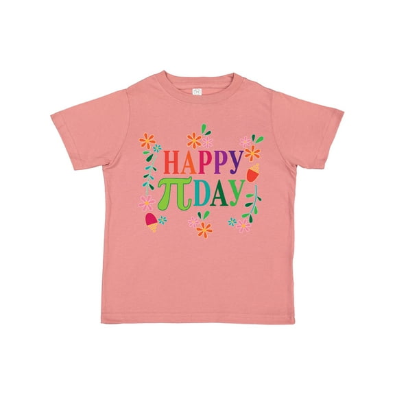 Inktastic Happy Pi Day Girls Girls Toddler T-Shirt