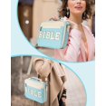 thumbnail image 3 of Soda Candy Bible Cover Case for Women, Large Chenille Letter Bible Bag with Shoulder Strap Bible Carrying Tote Bags for Bible Study Accessories, for Women Lady, 3 of 7